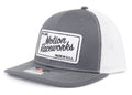 Motion Heritage Hat Dark Gray/White Snapback - Motion Raceworks