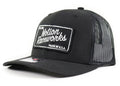 Motion Heritage Hat Black/Black Snapback XL (Extra Large) - Motion Raceworks