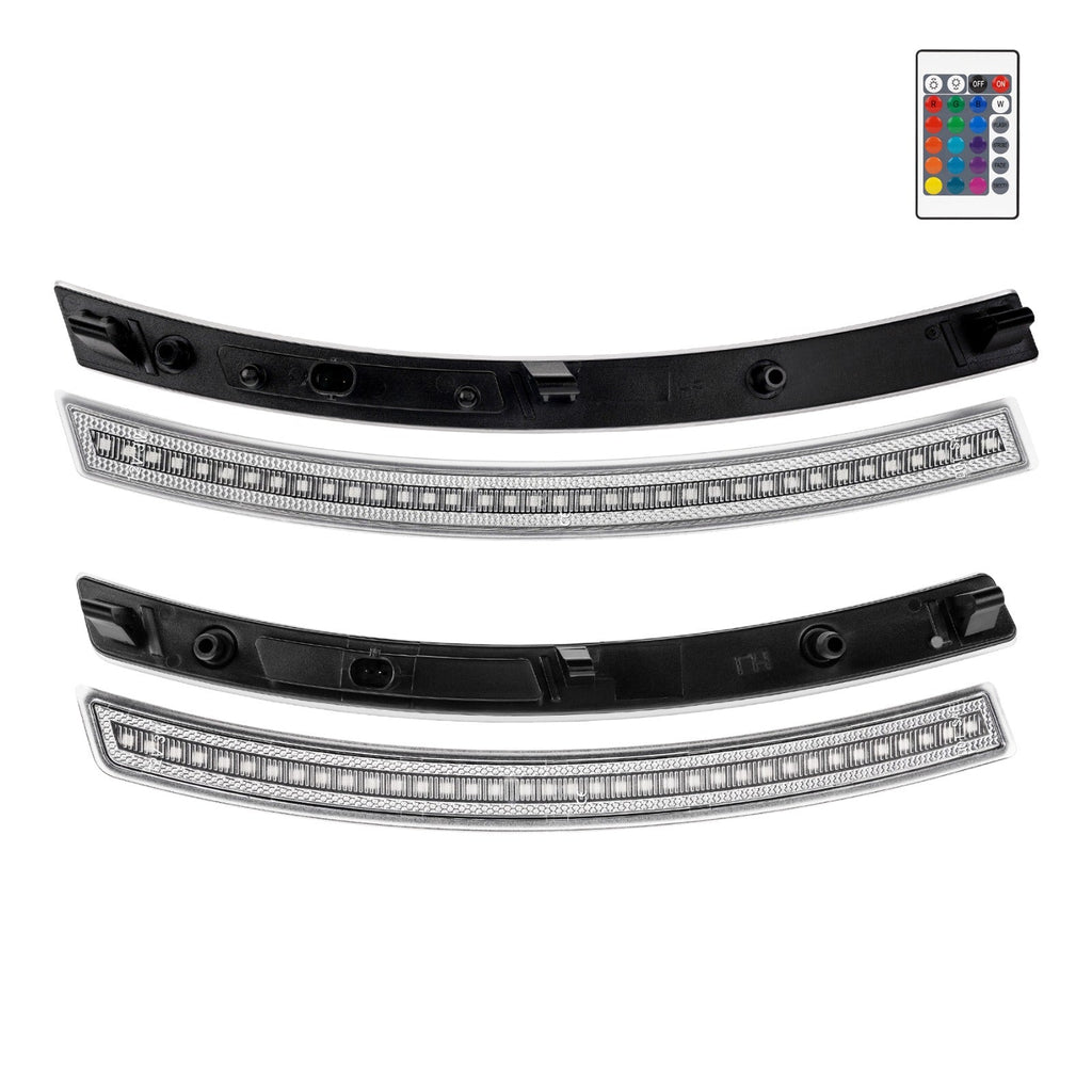 CORVETTE 14-19 FRONT/REAR RGB DYNAMIC LED SIDE MARKERS w/ REMOTE