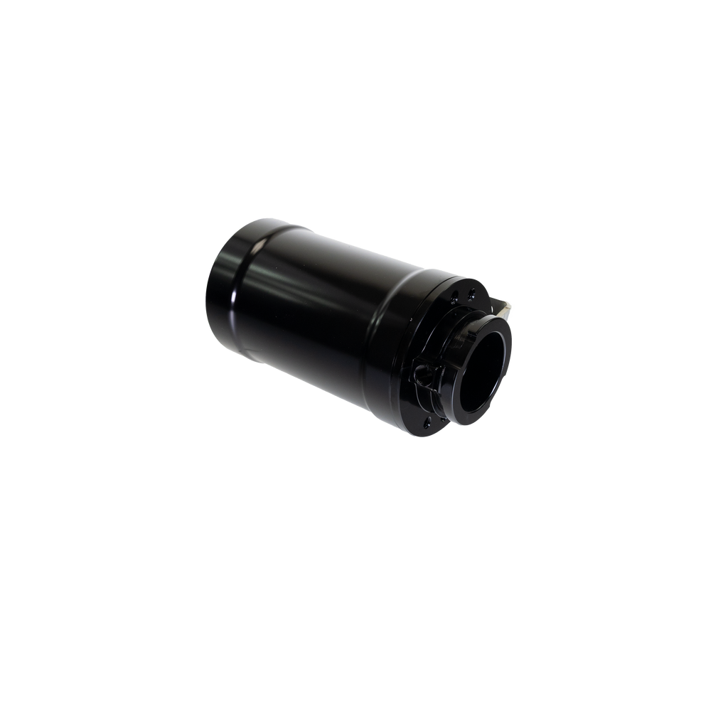 Coolant Expansion Tank / Remote Fill Billet Black Anodized w/ Mount - Motion Raceworks