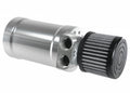 Motion Raceworks Top Loader Billet Oil Catch Can Clear Anodized ( Dual 10 AN Port ) 32-100CLR-Motion Raceworks-Motion Raceworks