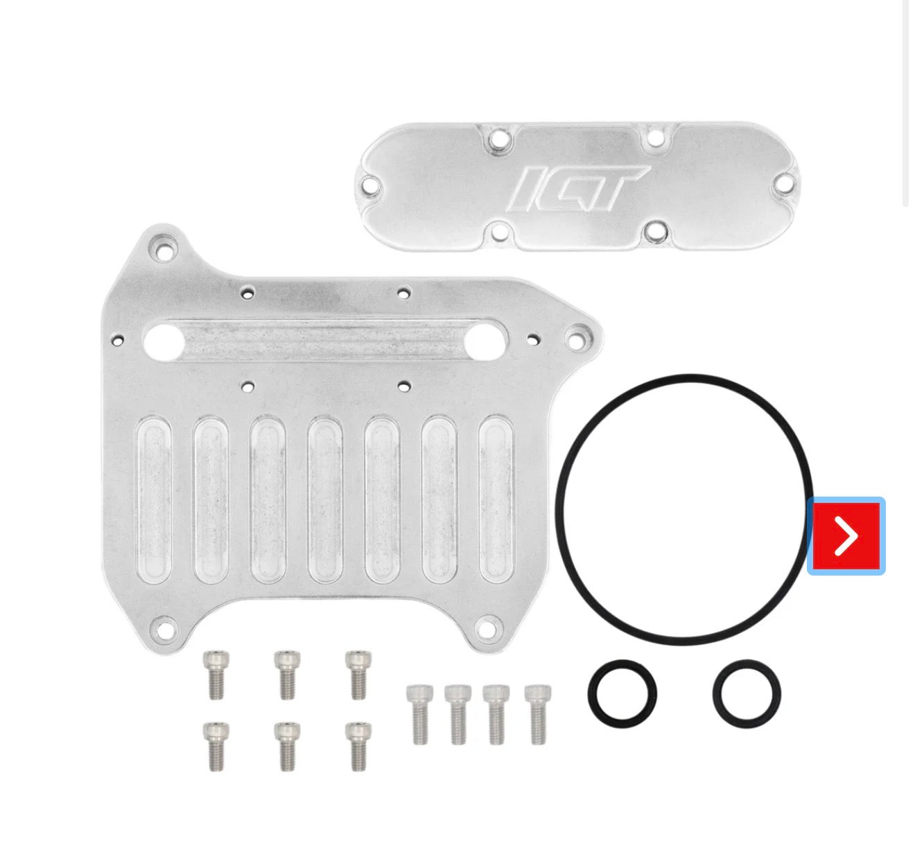 LT Oil Cooler Delete Plate - LT1 LT4 Camaro