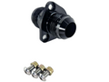 '-12AN Flanged Bolt in Pass Thru Bulkhead Fitting by Fluidworks-Fluidworks-Motion Raceworks