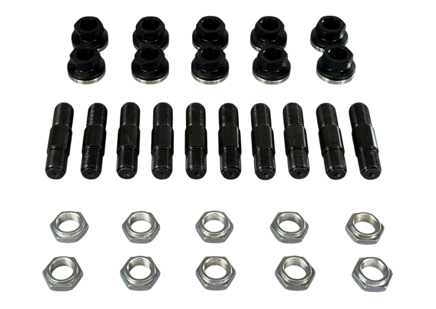 5/8" Steel Wheel Stud Kit w/ Aluminum Lugnuts (.875" shoulder) 51540a