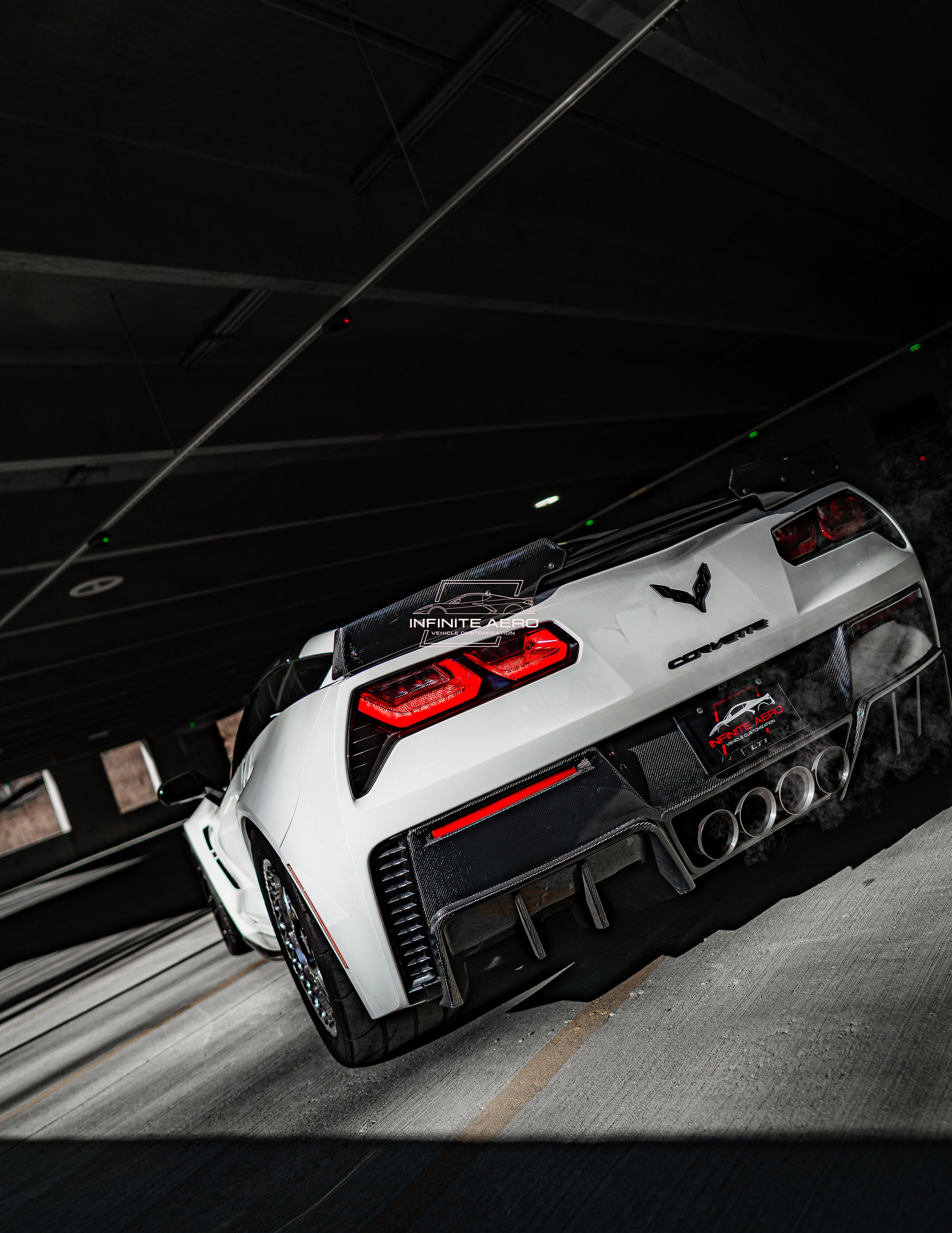 CORVETTE 14-19 Z06 CARBON FIBER SIDE SKIRTS FOR STINGRAY/Z51/GS/Z06