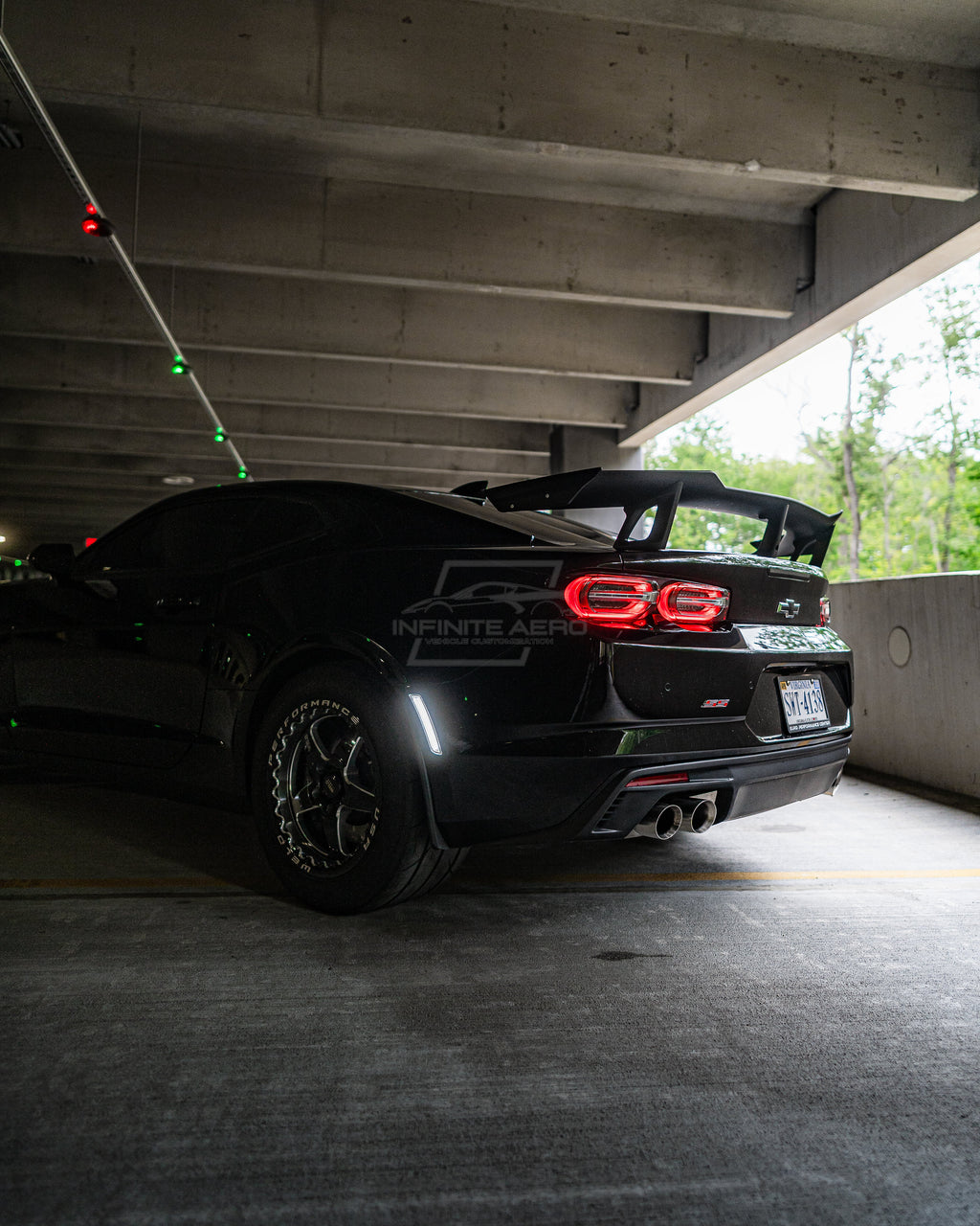 CAMARO 16-24 FRONT/REAR DYNAMIC CLEAR LED SIDE MARKERS