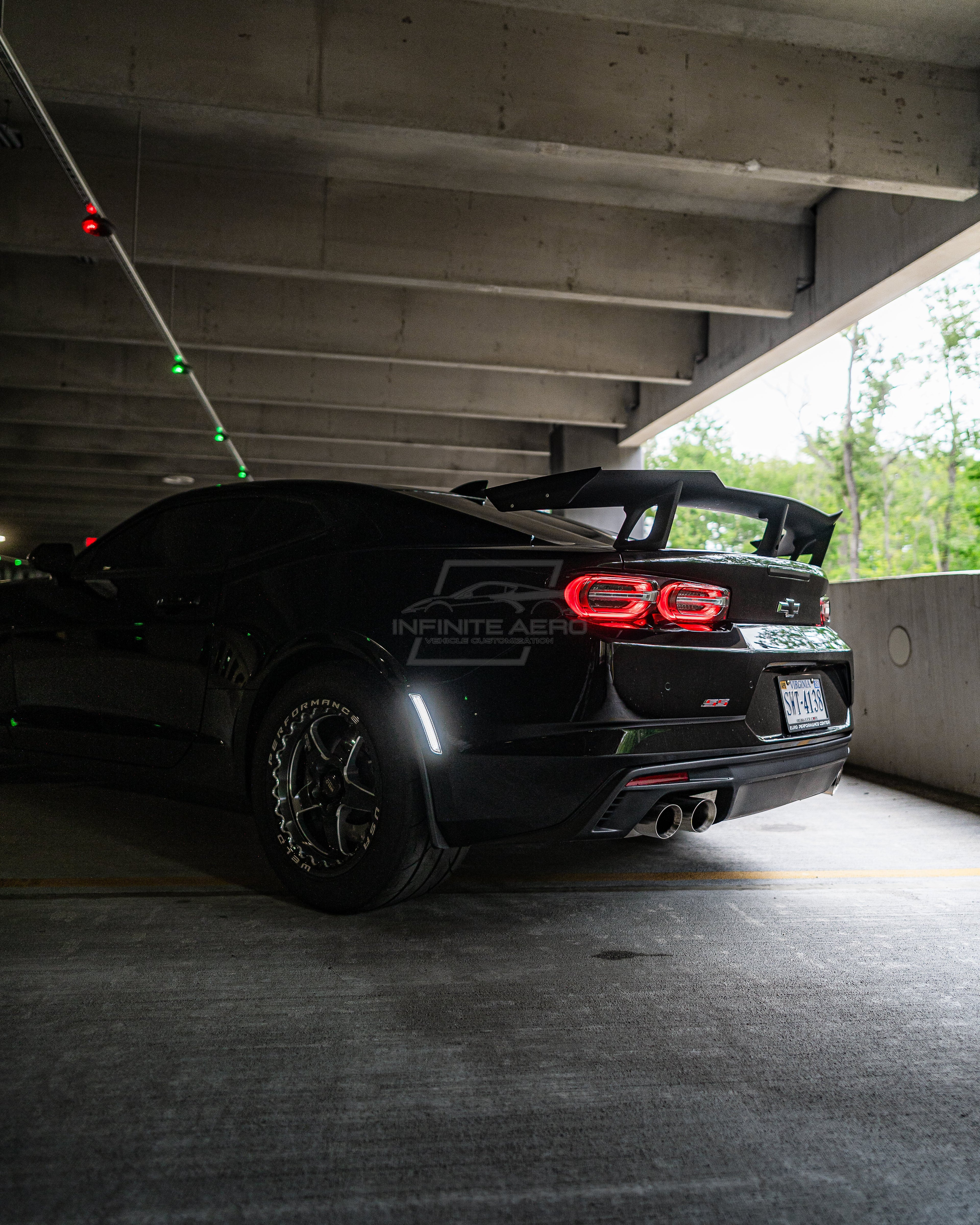 CAMARO 16-24 FRONT/REAR DYNAMIC CLEAR LED SIDE MARKERS