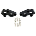 Motion Raceworks Black Anodized GEN V LT1/LT4/L83/L86 Remote Water Pump Block Adapters -12AN-Motion Raceworks-Motion Raceworks