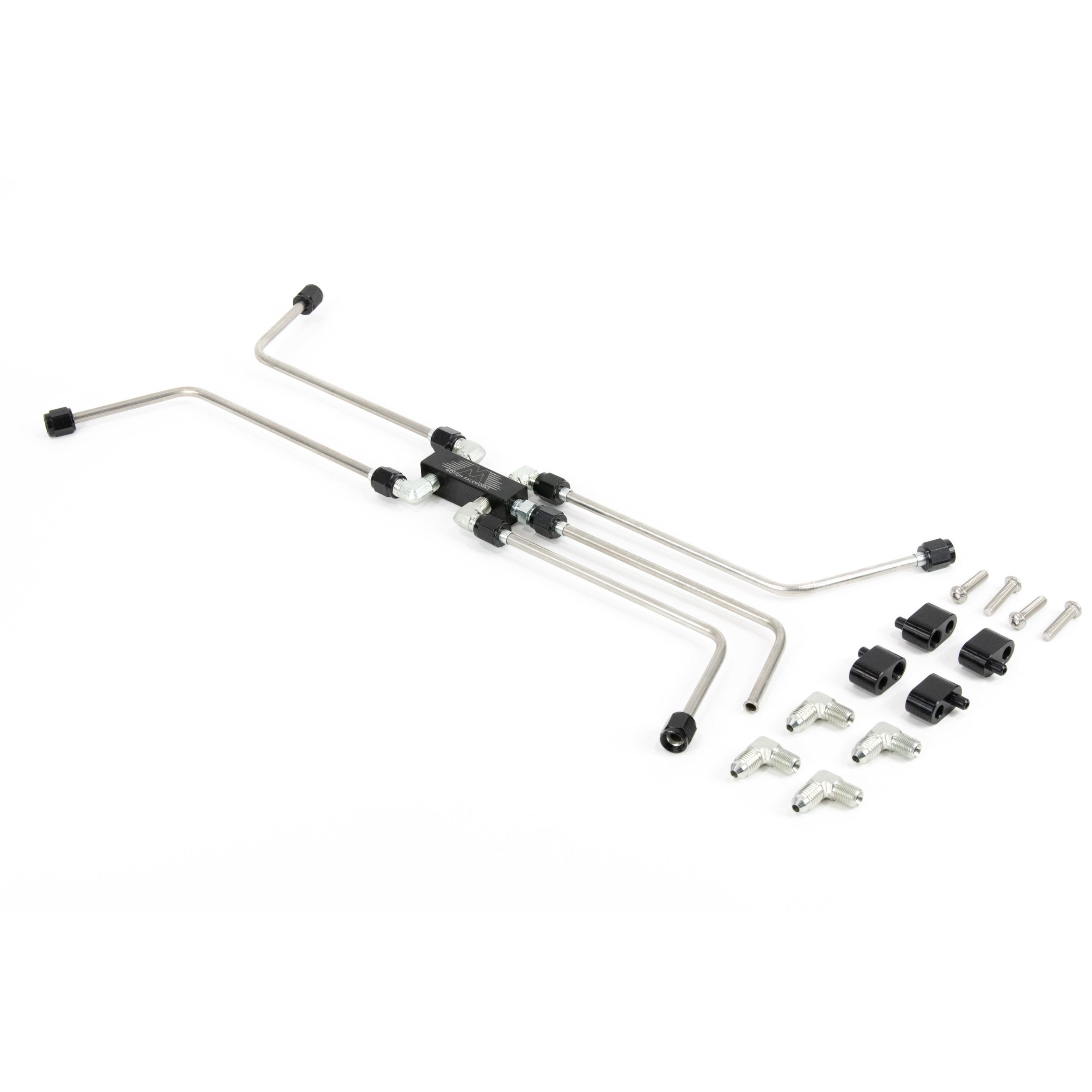Motion Raceworks LS Stainless Coolant Crossover Steel Steam Vent Kit 10-10005-Motion Raceworks-Motion Raceworks