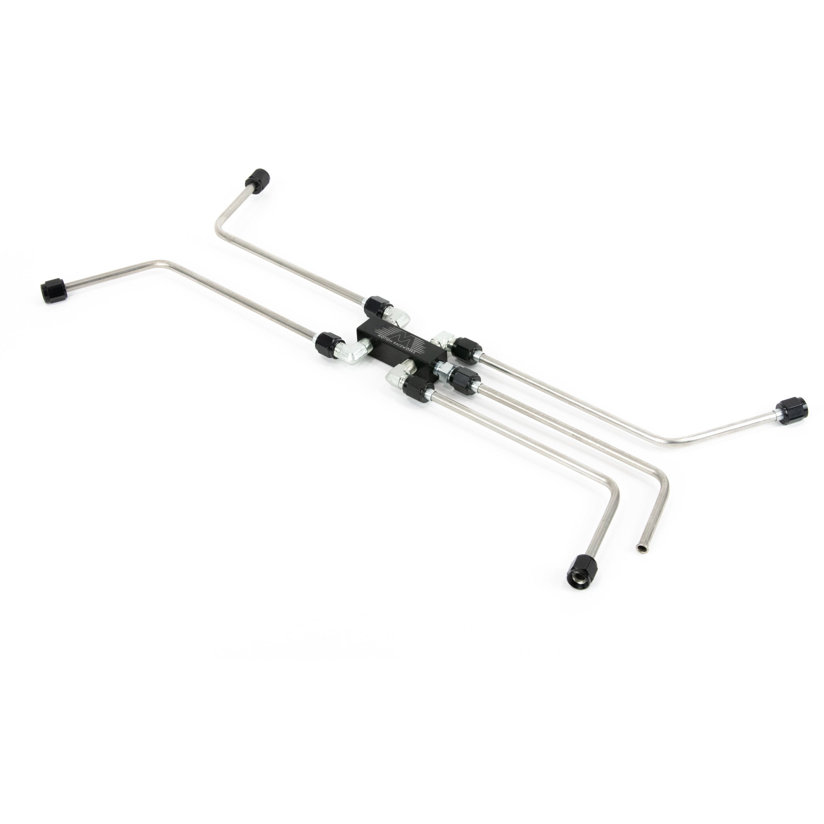 Motion Raceworks LS Stainless Coolant Crossover Steel Steam Vent Kit 10-10005-Motion Raceworks-Motion Raceworks