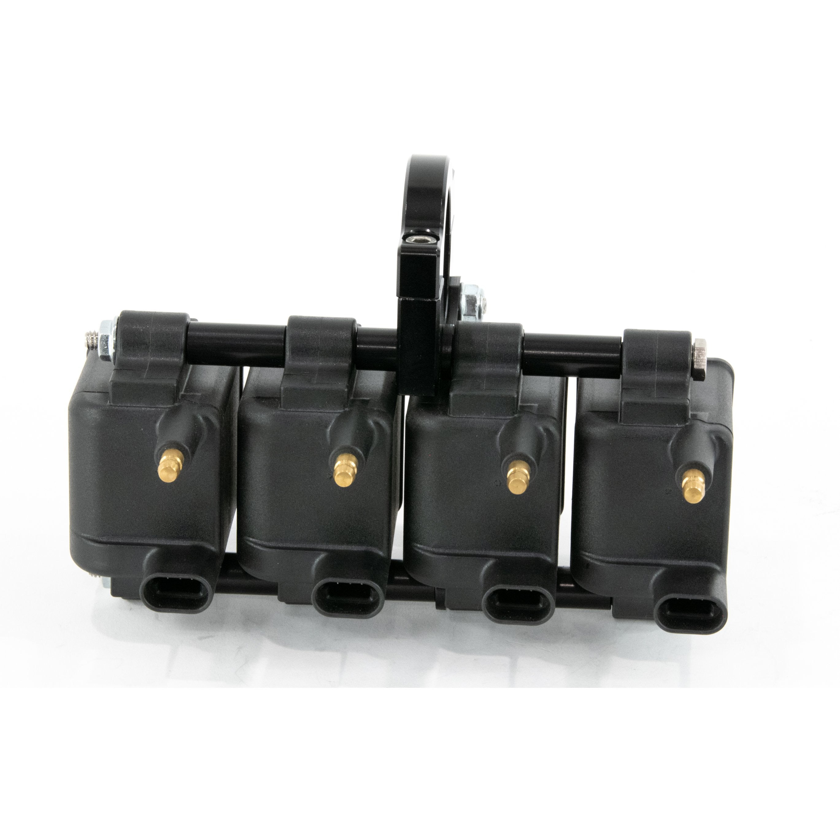 Rollbar Mount MSD Fueltech CDI Ignition Coil Brackets 1.625" 1 5/8" Tube (Pair)-Motion Raceworks-Motion Raceworks