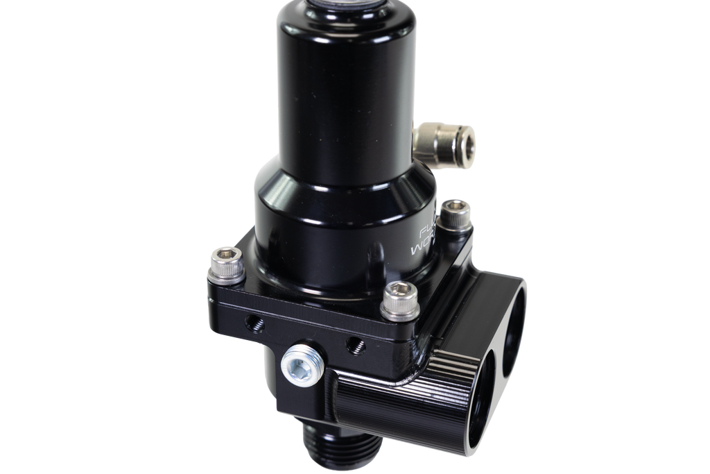Fluidworks 7-20 gpm Fuel Pressure Regulator Front Loader - Motion Raceworks