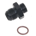 Fragola -6 AN x -6 ORB (9/16-18 O-Ring) Adapter 495100-BL-Fragola-Motion Raceworks