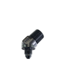 Fragola -4 AN x 3/8" NPT 45° Adapter 482338-BL - Motion Raceworks