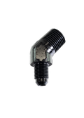Fragola -6 AN x 1/2" NPT 45° Adapter 482368-BL - Motion Raceworks