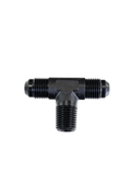Fragola -6 AN x 1/4 NPT Tee Pipe On Side 482506-BL - Motion Raceworks
