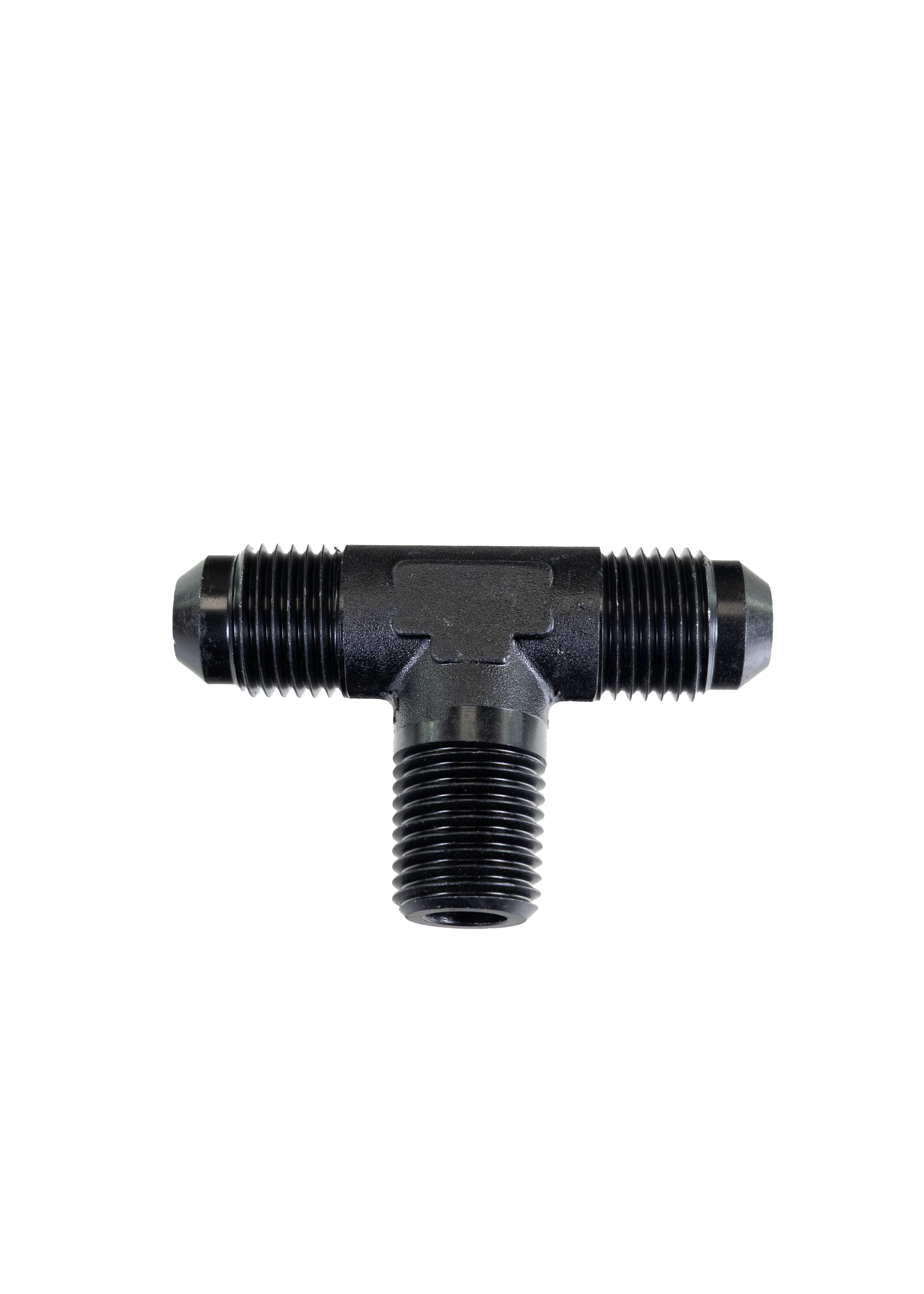 Fragola -6 AN x 1/4 NPT Tee Pipe On Side 482506-BL - Motion Raceworks