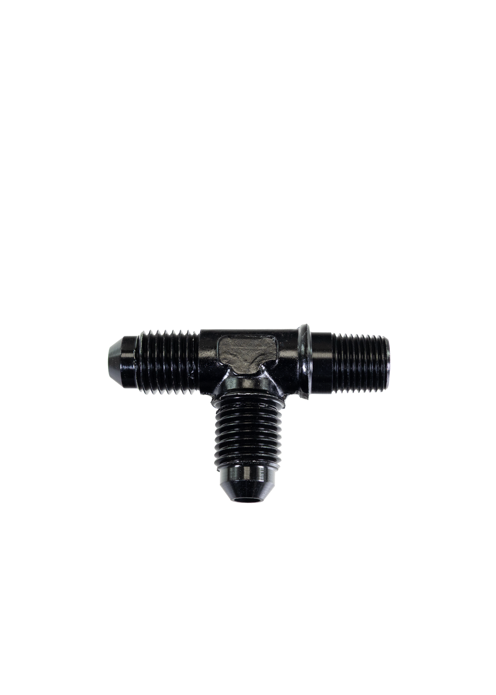 Fragola -4 AN x 1/8 NPT Tee Pipe On Run 482604-BL - Motion Raceworks