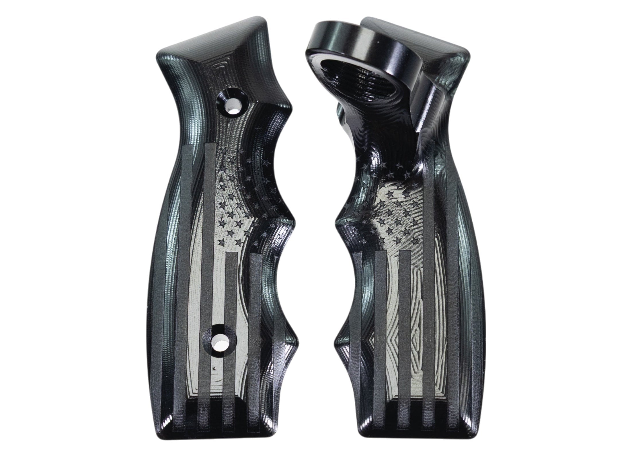 Operator Button Billet Shifter Grip Set Freedom Grip (Button Not Included)