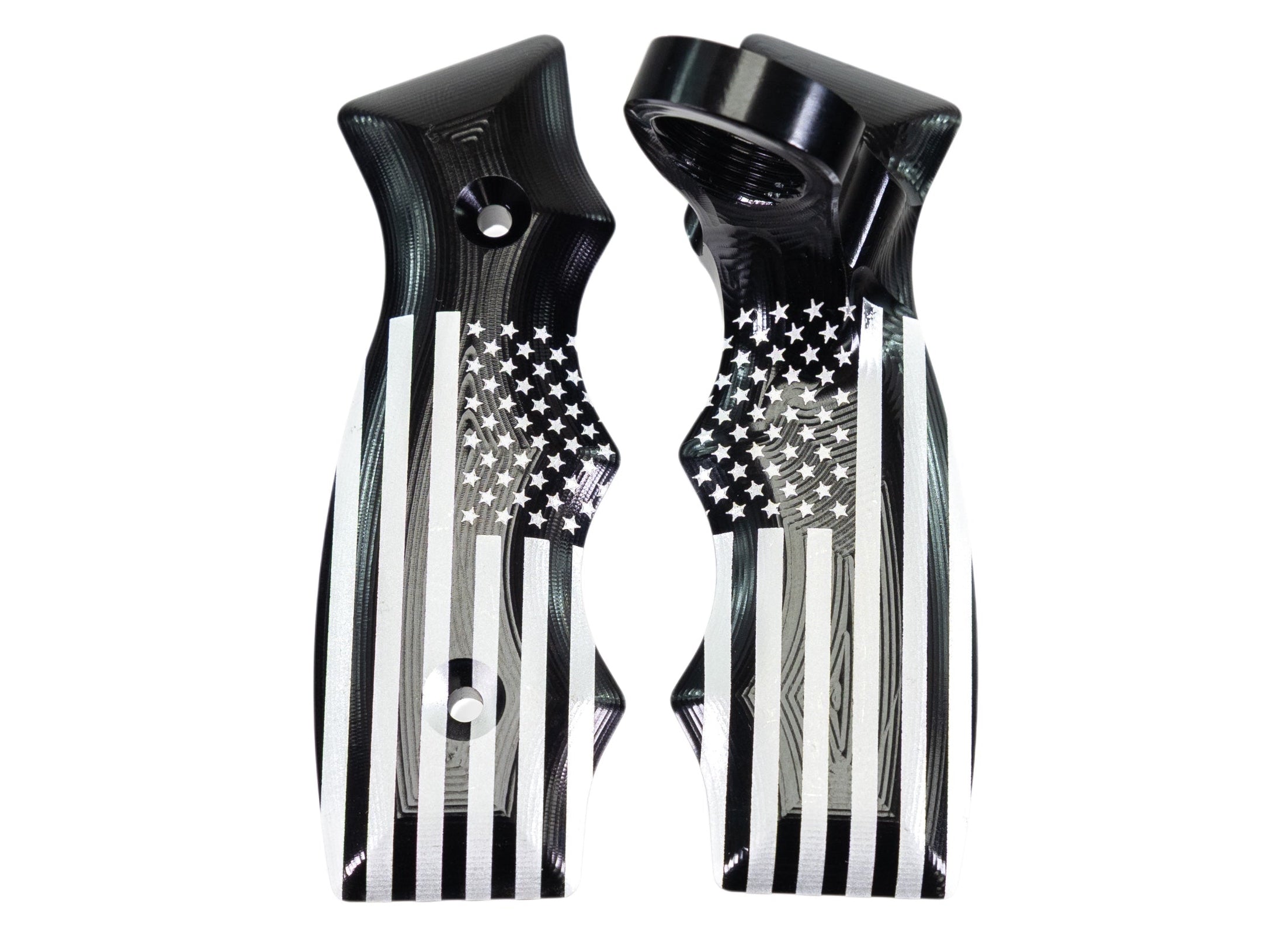 Operator Button Billet Shifter Grip Set Freedom Grip (Button Not Included)