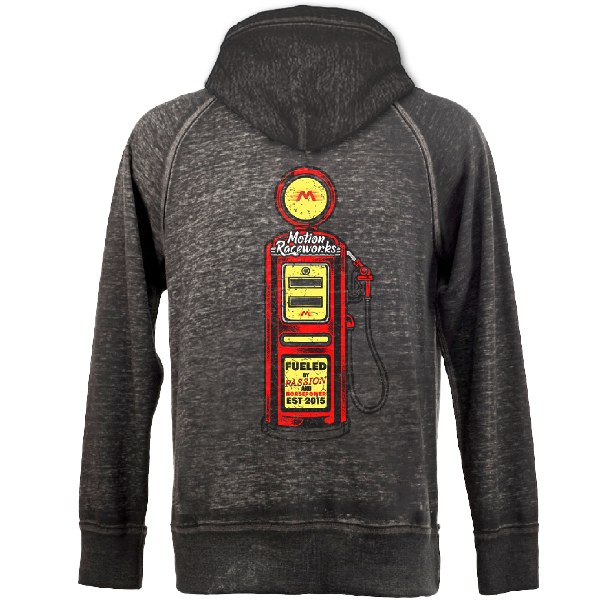 Motion Vintage Gas Pump Hoodie - Motion Raceworks