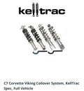 Full C7 Coilover System Kelltrac Crusader Shocks