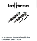 2016+ Camaro Double Adjustable Rear Coilover Kit, STREET-STRIP