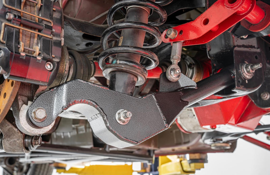 Lower control arms, rear, non-adjustable, poly, 15" kit