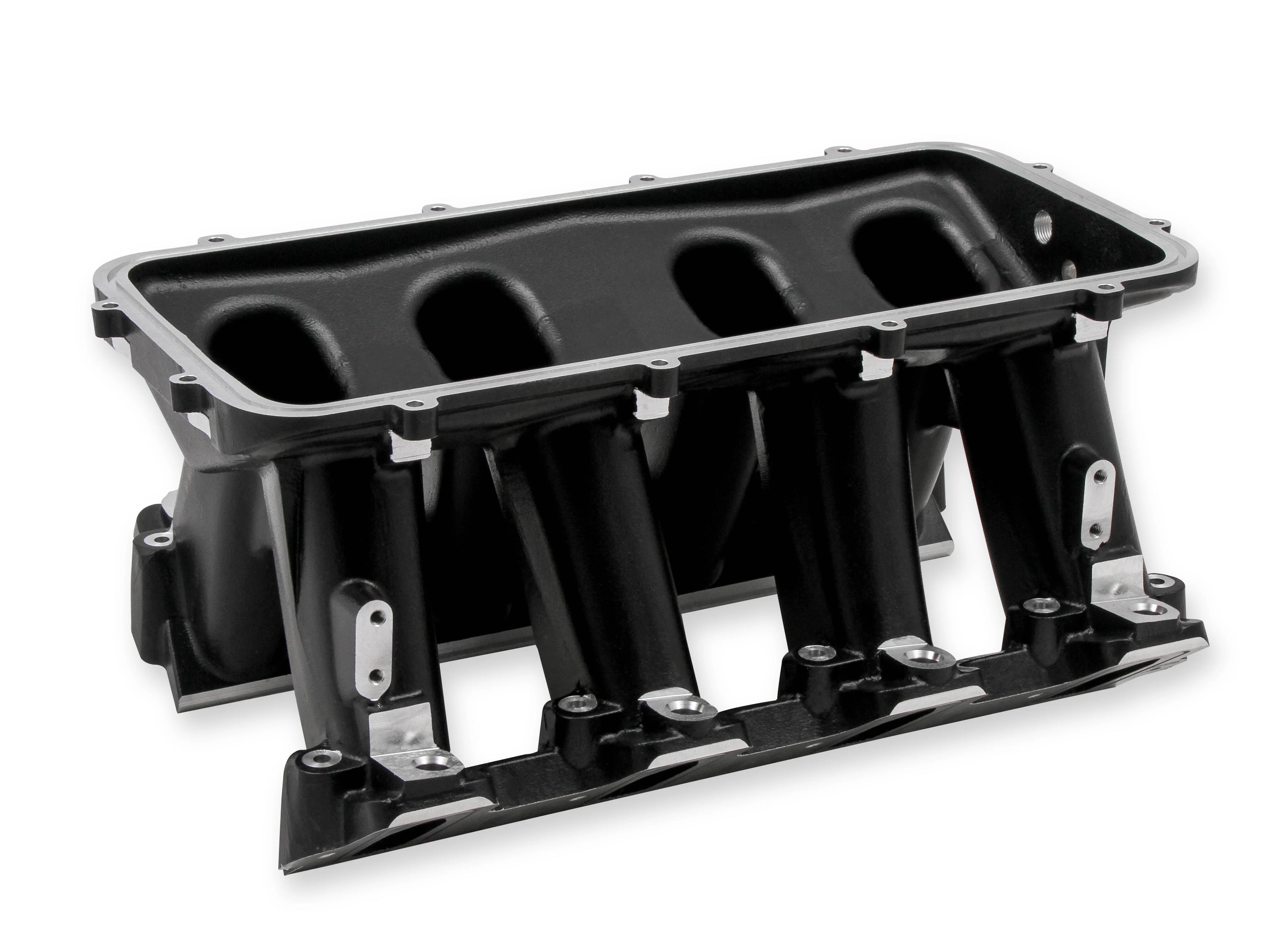 HOLLEY HI-RAM LOWER MANIFOLD - GM LS1/LS2/LS6 Black