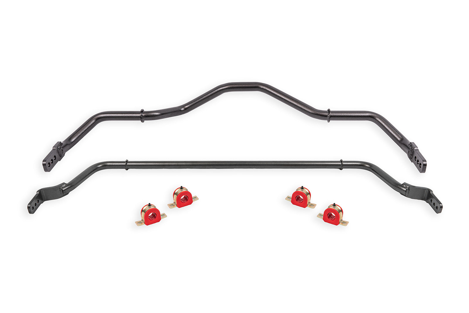 Sway bar kit with bushings, front (SB053) and rear (SB054)