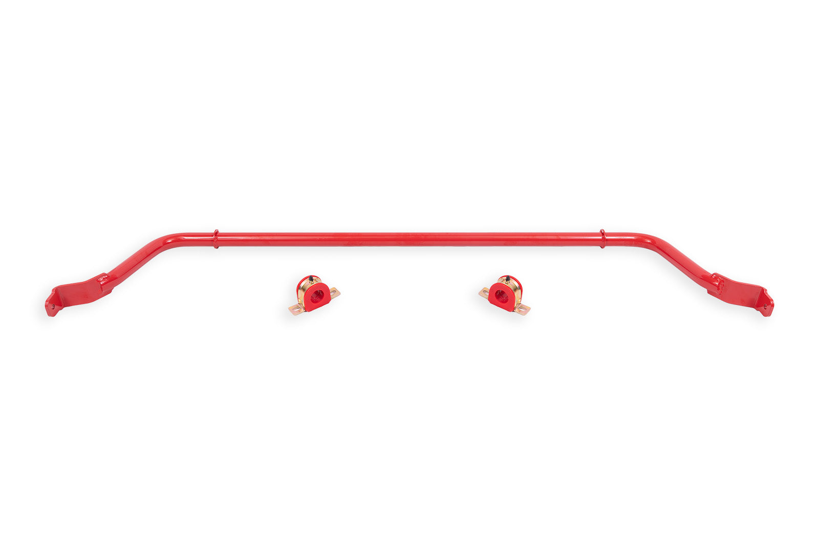 Sway bar kit with bushings, rear, hollow, non-adjustable