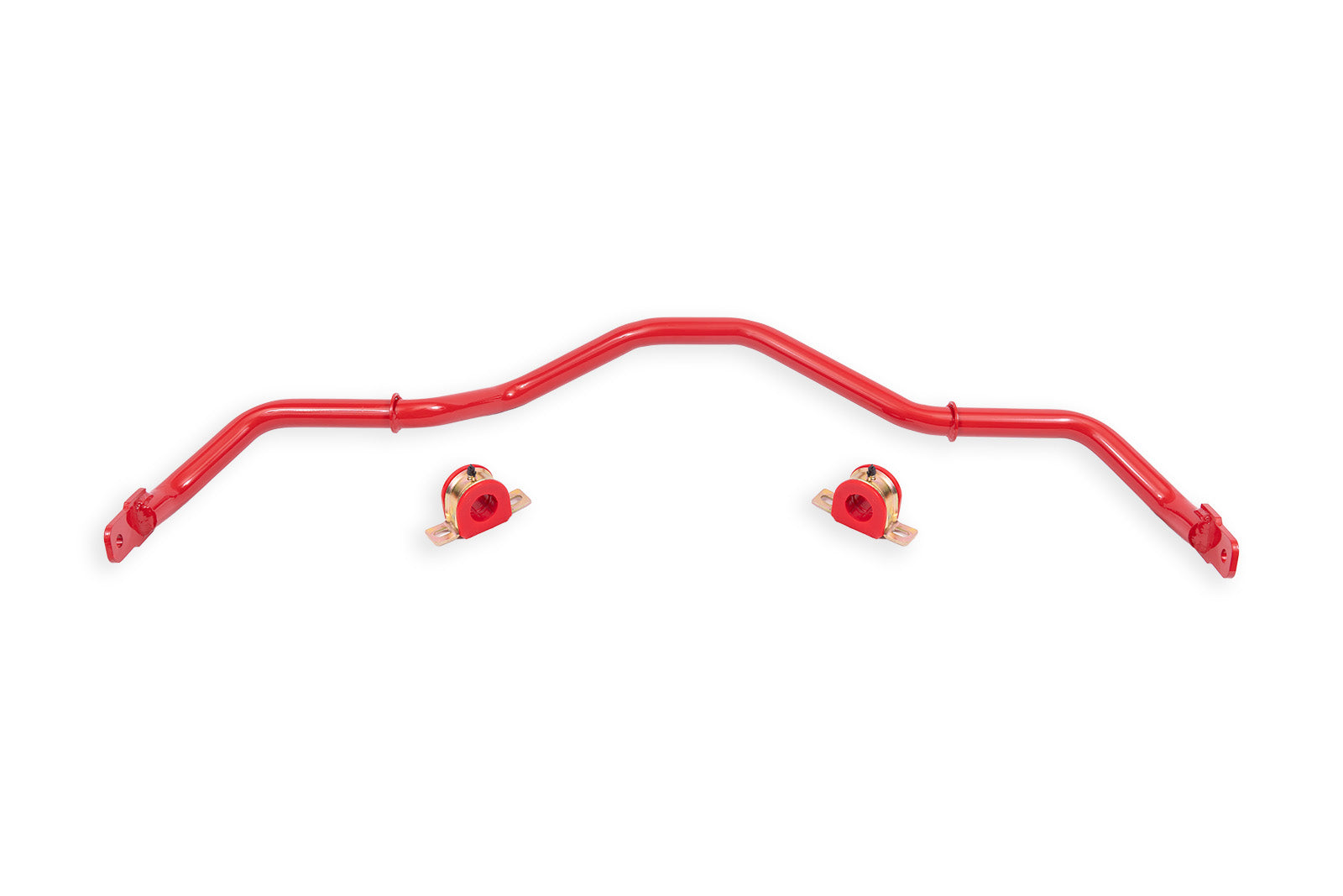 Sway bar kit with bushings, Front, hollow, non-adjustable