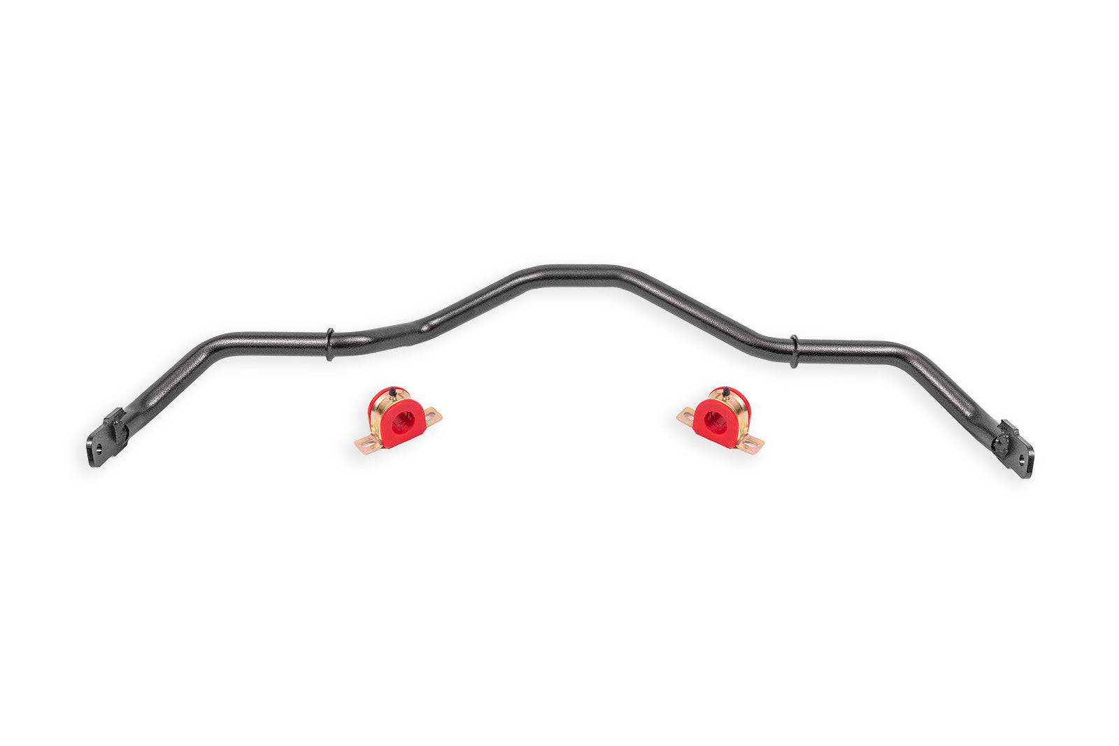 Sway bar kit with bushings, Front, hollow, non-adjustable