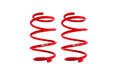 Lowering springs, front, minimum drop, performance version