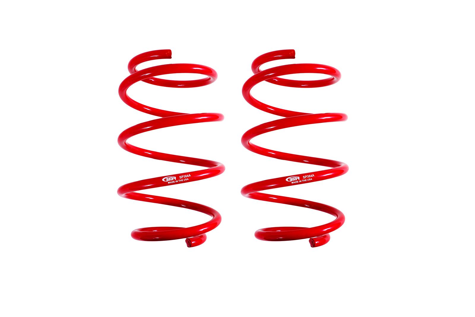 Lowering springs, front, minimum drop, performance version