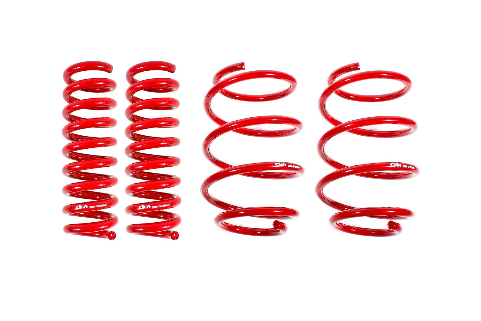 Lowering springs, set of 4, performance version