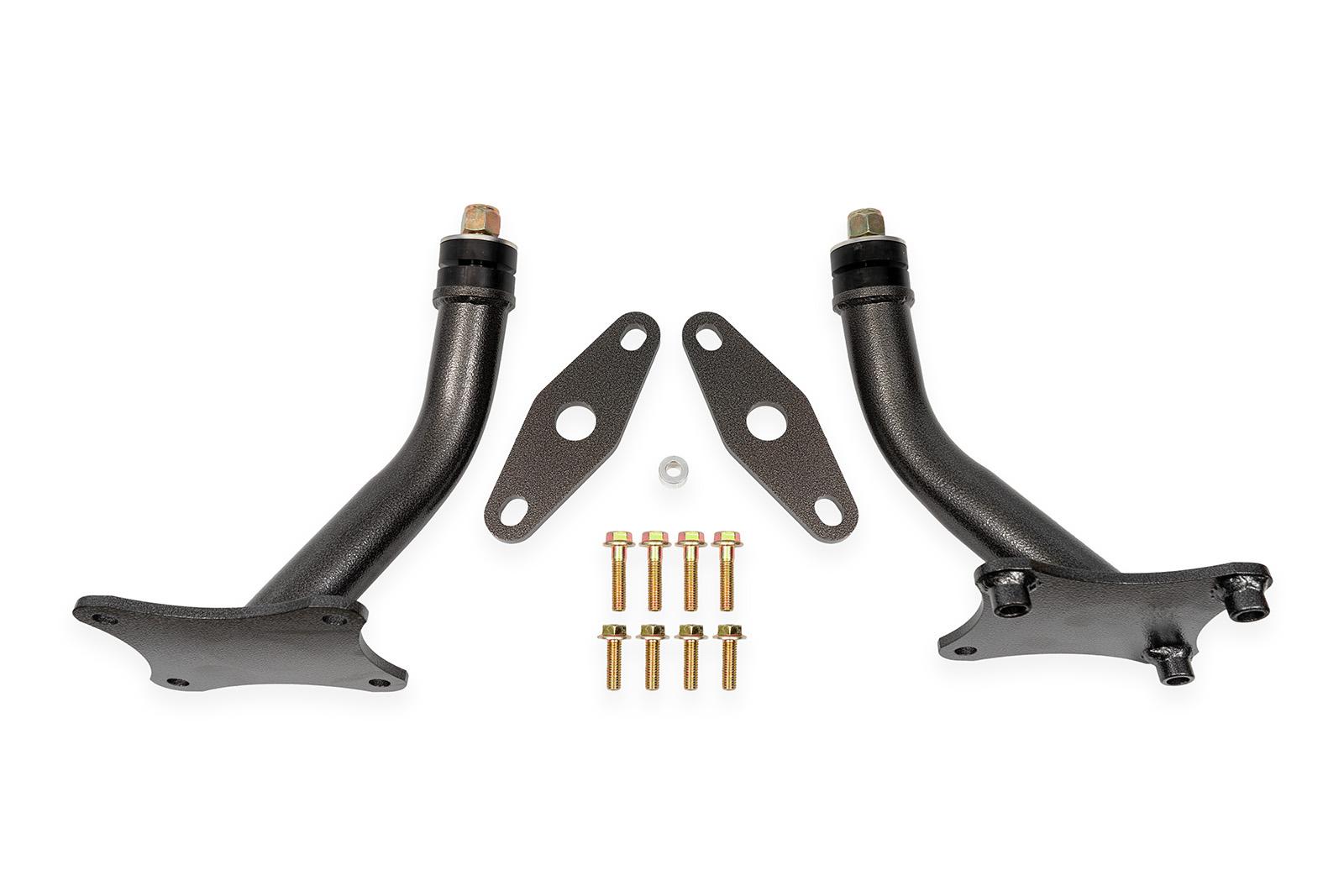 6th Gen Camaro Motor mount kit with integrated stands, poly bushings