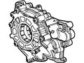 GM – Oil Pump (Gen V LT1, Dry Sump)
