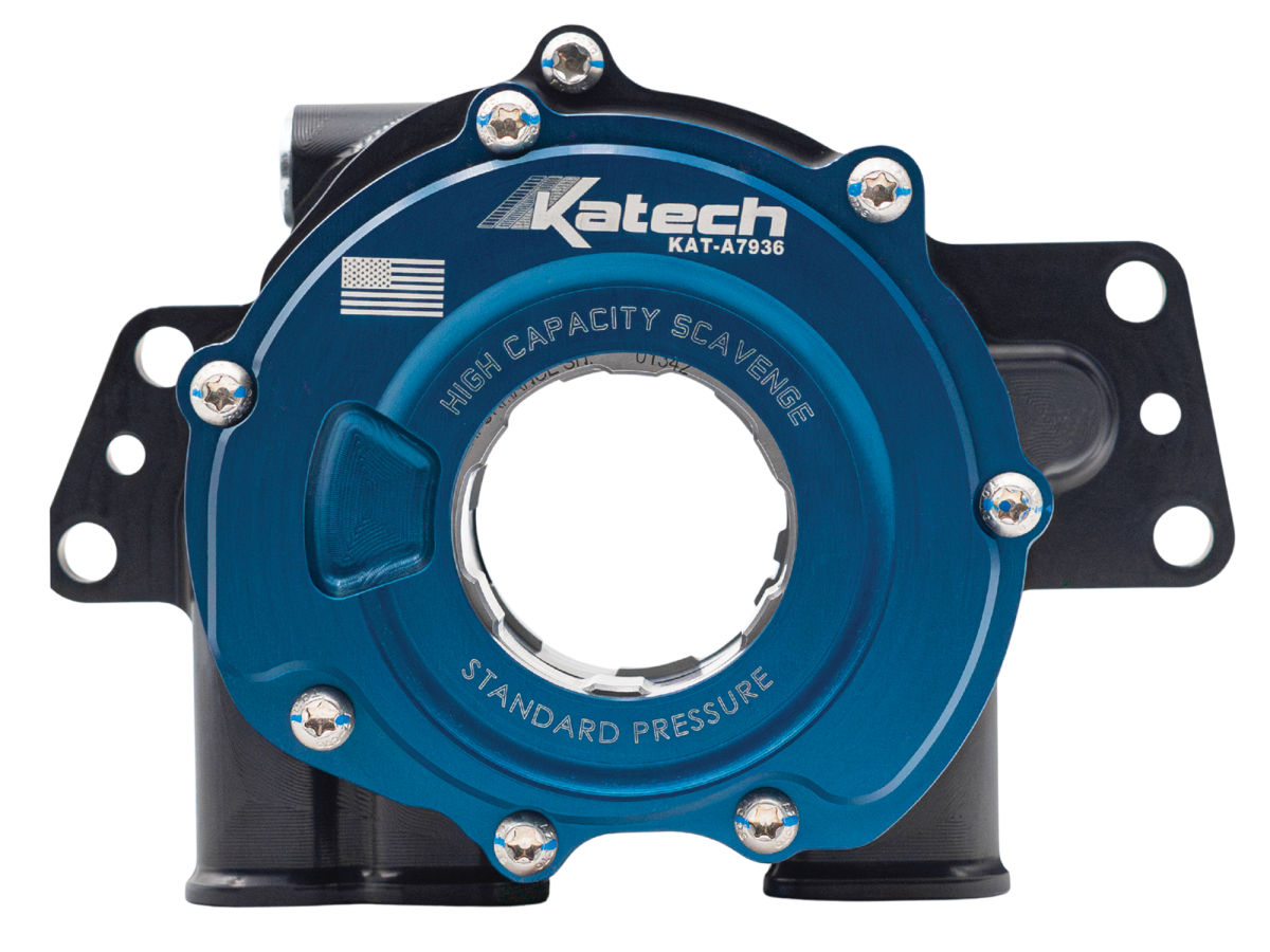 Katech Engineering – TrackFlow LS7 & LS3 Billet High-Capacity Scavenge Dry Sump Oil Pump (KAT-A7936)