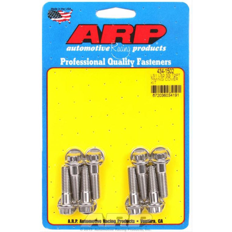 ARP – Pro Series Stainless Steel Timing Cover Bolt Kit (434-1502)