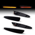 CORVETTE 05-13 FRONT/REAR SMOKED LED SIDE MARKERS