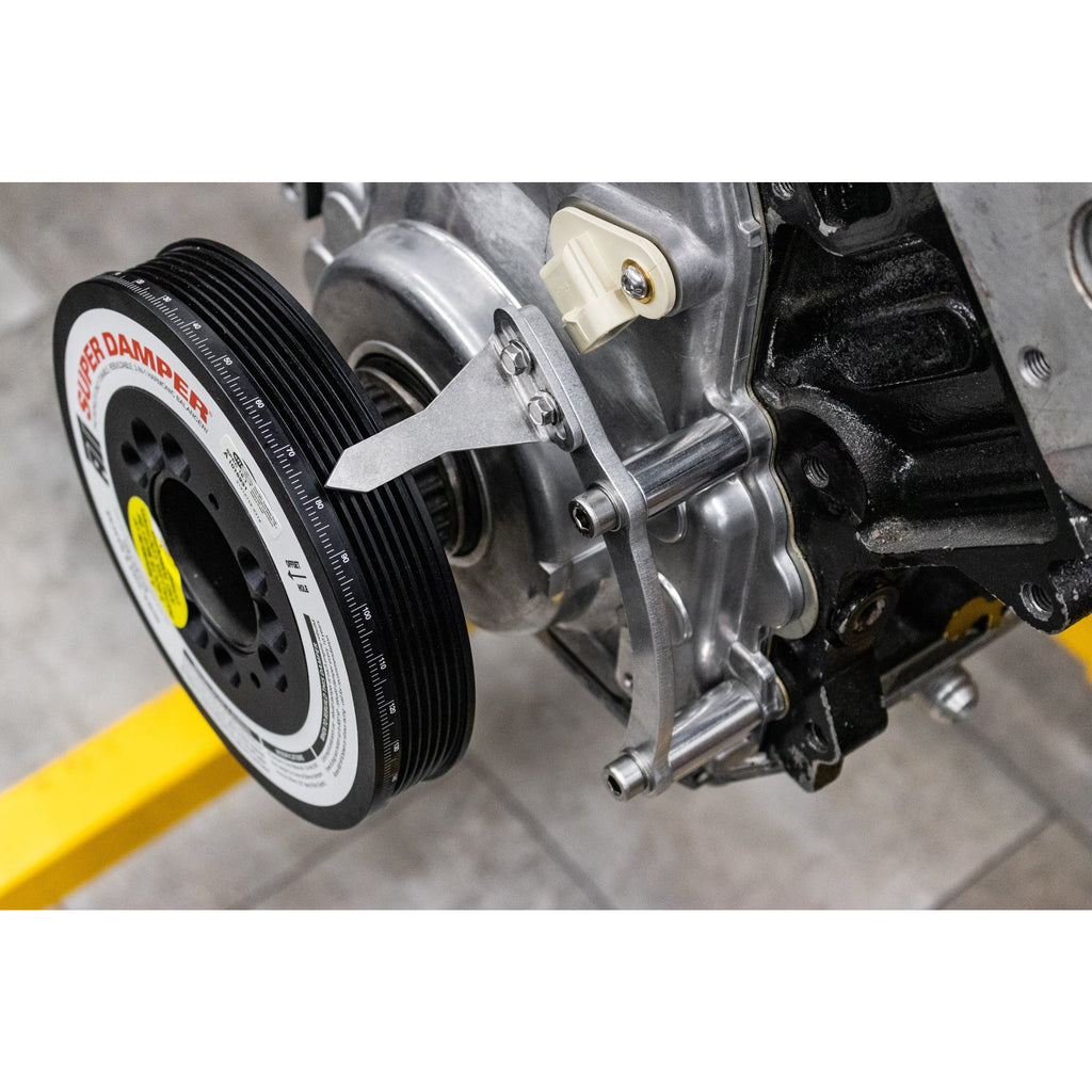 LS Adjustable Timing Pointer Kit (Corvette Spacing) 10-11002-Motion Raceworks-Motion Raceworks