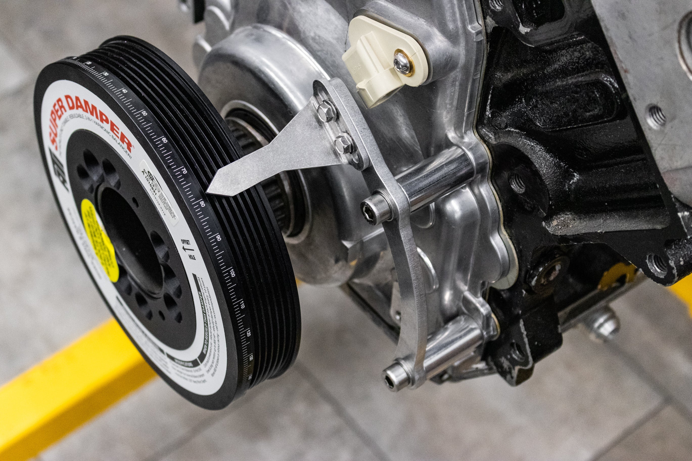 LS Adjustable Timing Pointer Kit (F Body / GTO Spacing) 10-11003-Motion Raceworks-Motion Raceworks