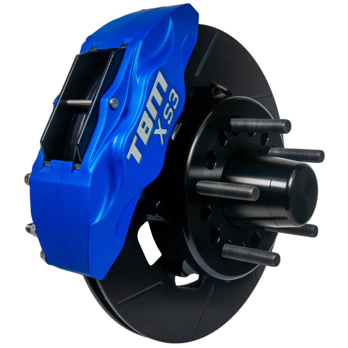 1971-72 Chevrolet C10 Square Body XS3 Front Street Brake Kit (CPP/Ridetech Spindle) - Motion Raceworks