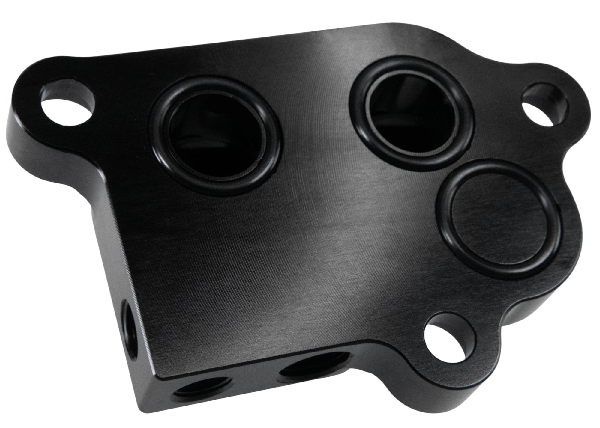 Coyote Ford Oil Remote Oil Filter Adapter Fits Gen 1-3 engines by Fluidworks - Motion Raceworks