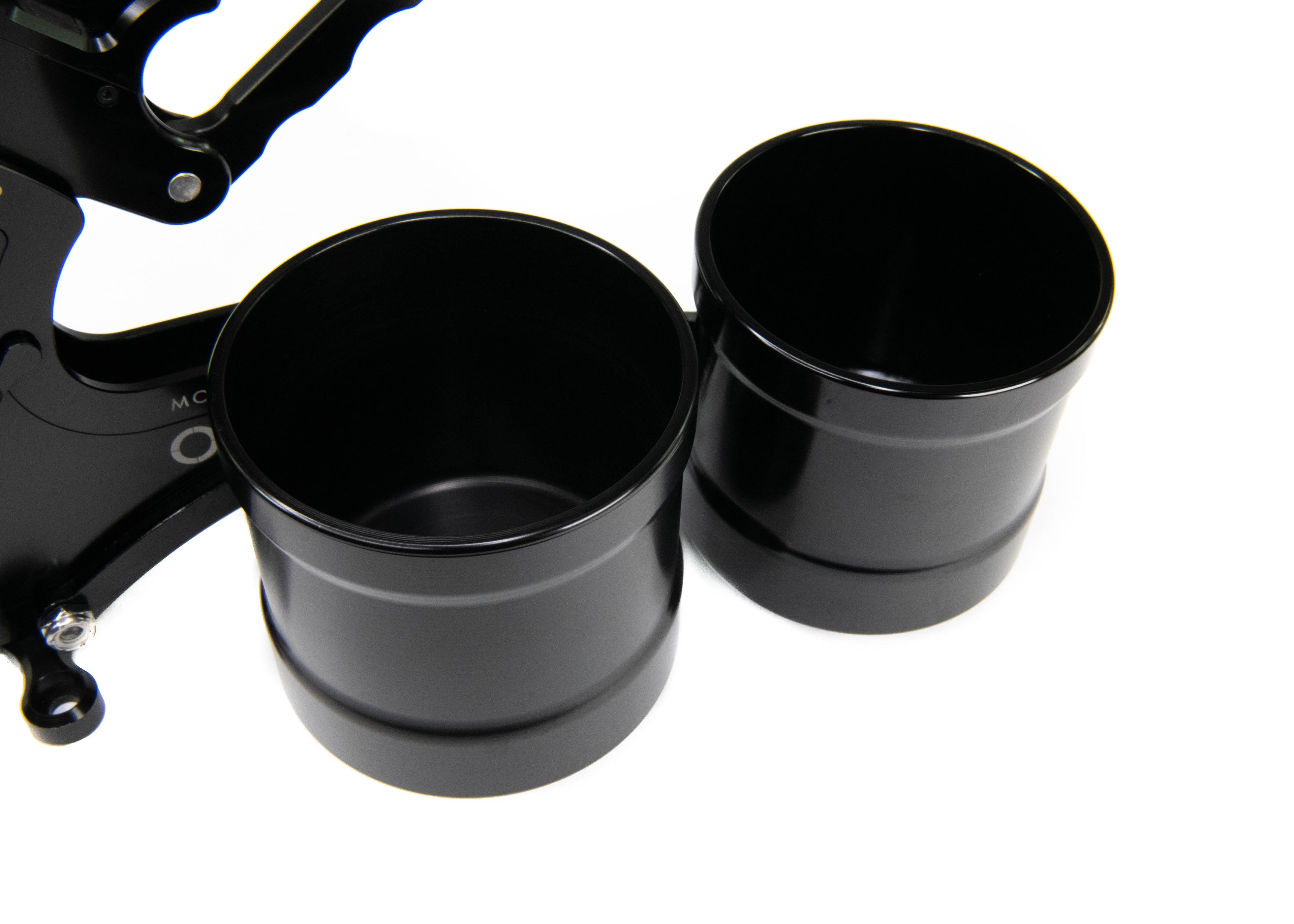 Operator Series Dual Billet Cup Holder Attachment for Front Exit Cable Shifter-Motion Raceworks-Motion Raceworks