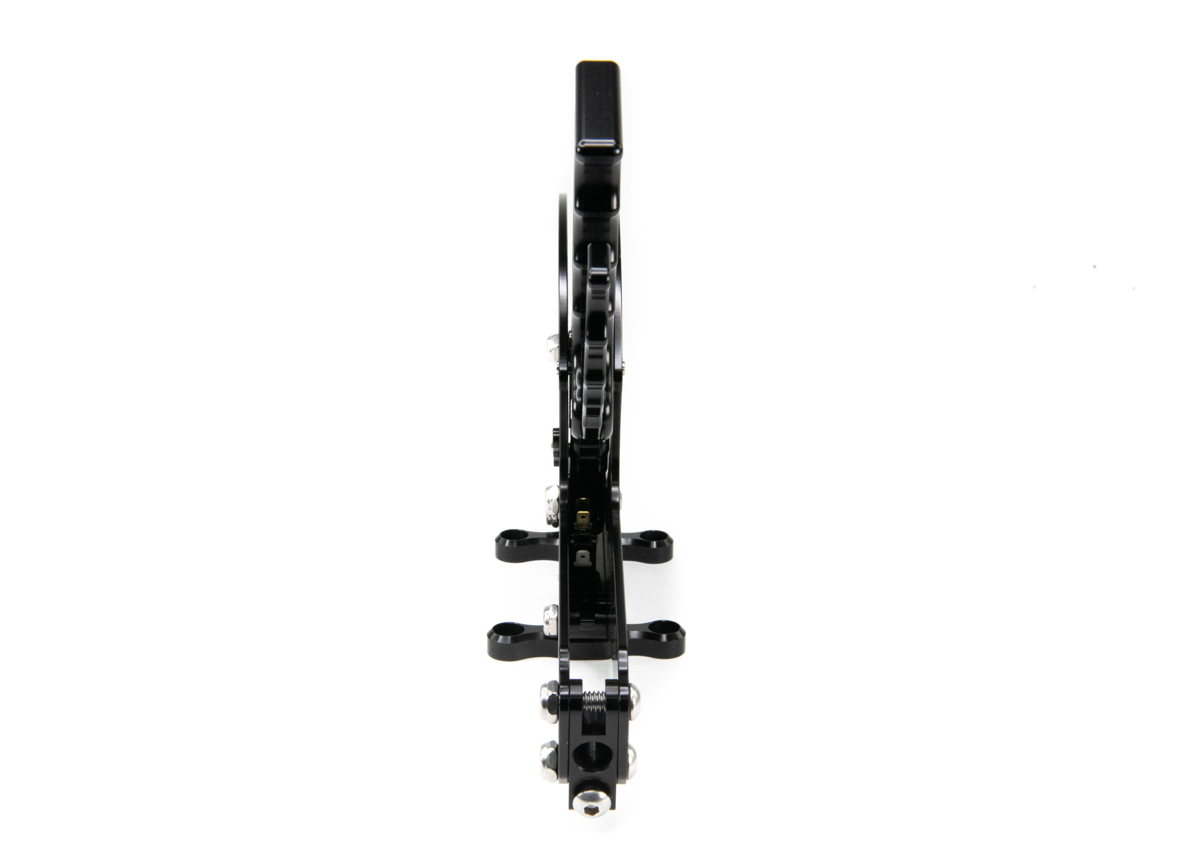 TH350 3 Speed Reverse Pattern Operator Series Billet Shifter Front Exit 16-2100-Motion Raceworks-Motion Raceworks