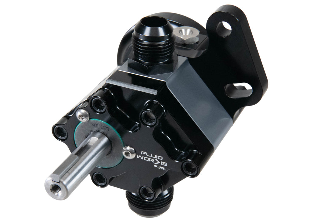 LS Single Stage External Wet Sump Oiling System Kit 56 tooth HTD (Passenger Side) - Motion Raceworks