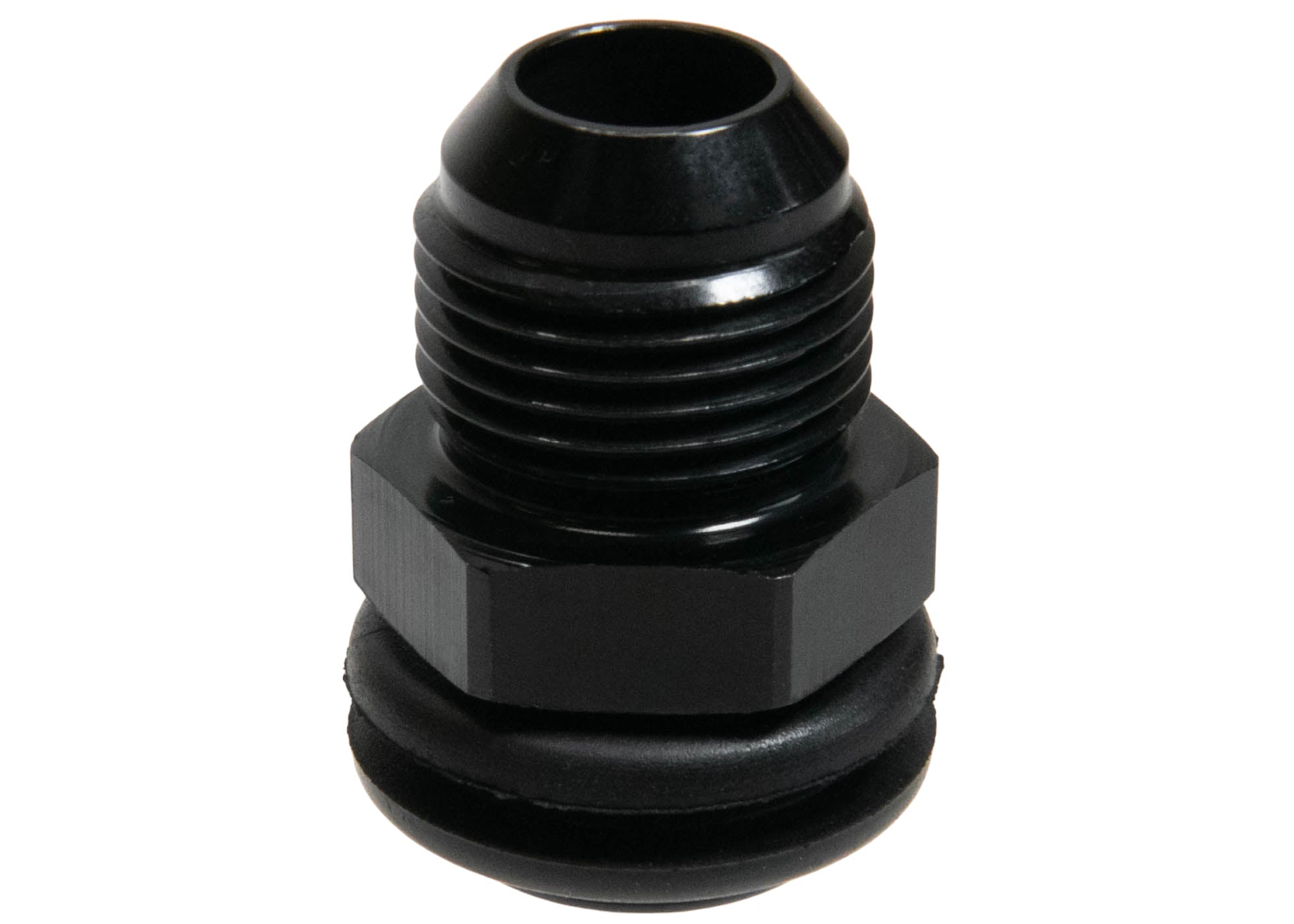 12AN Push in Fitting for Factory GM LS Valve cover grommet - Motion Raceworks