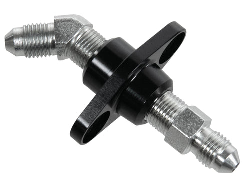 1/8" NPT Bulkhead Flanged Pass Thru Fitting by Motion Raceworks - Motion Raceworks